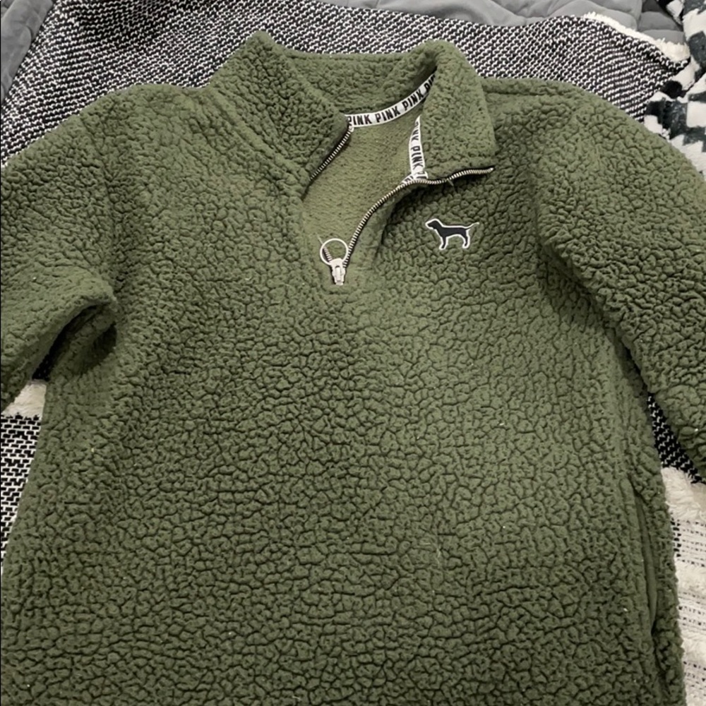 Fleece pullover!